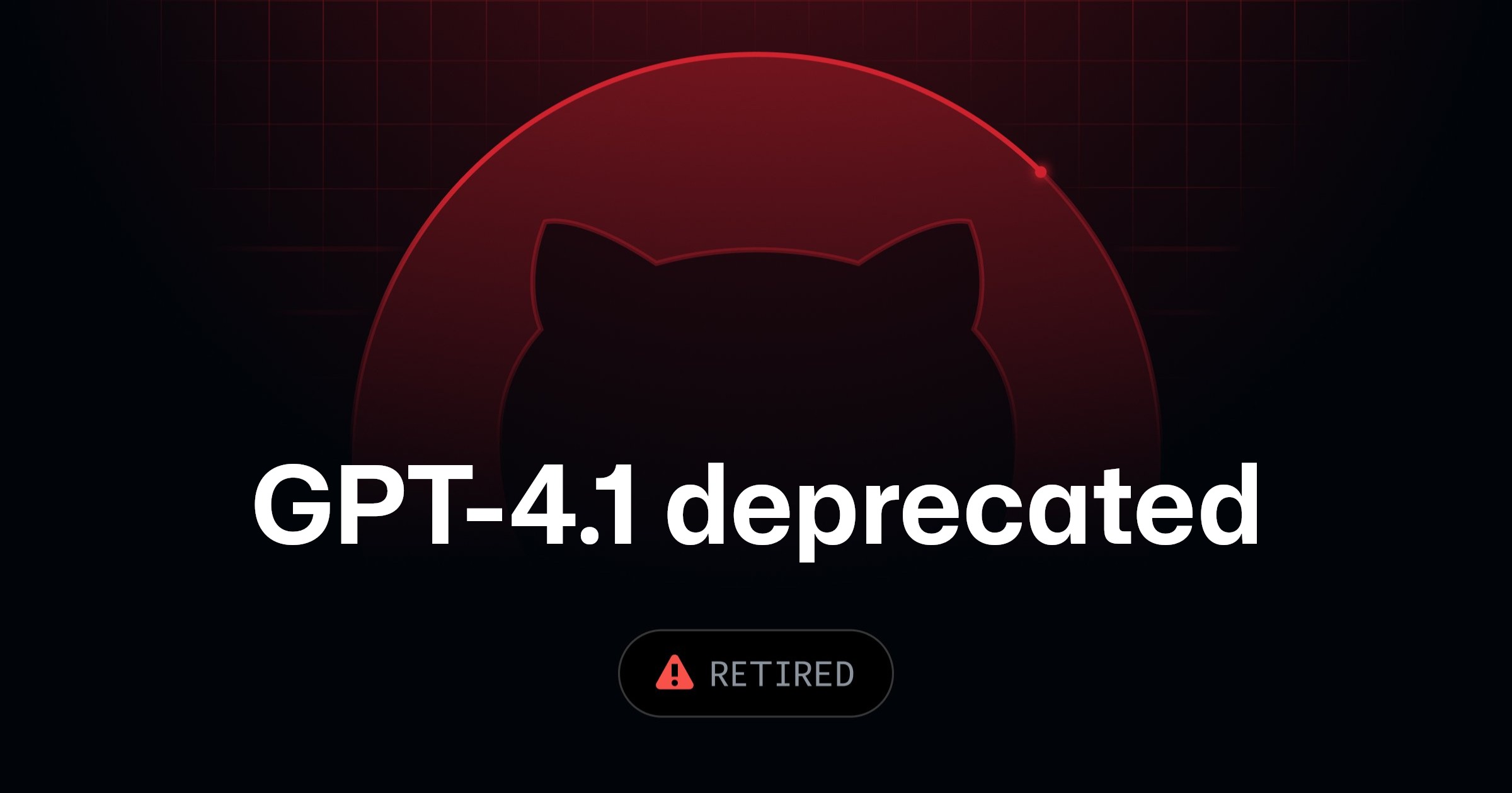 GitHub、全Copilot機能でGPT-4.1を廃止し上位モデルへ移行