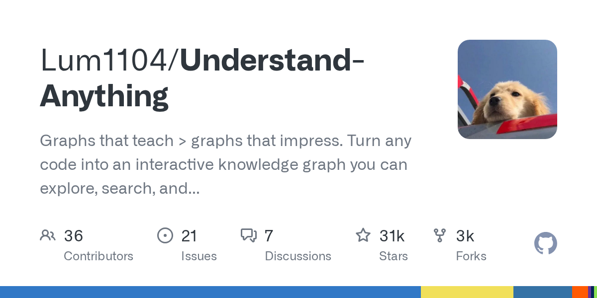 Lum1104/Understand-Anything が GitHub Trending で急浮上、Star Lum1104 / Understand-Anything Graphs that teach > graphs that i…