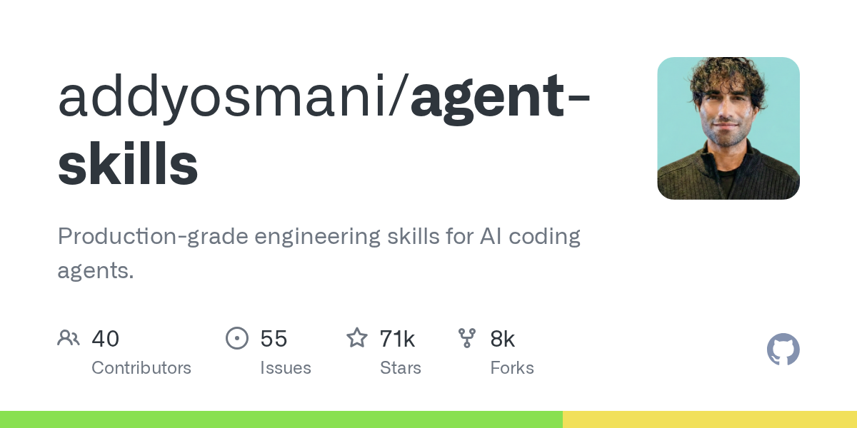 Addy Osmani Releases agent-skills to Equipt AI Coding Agents with Senior Workflows